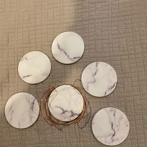 Marble coasters
